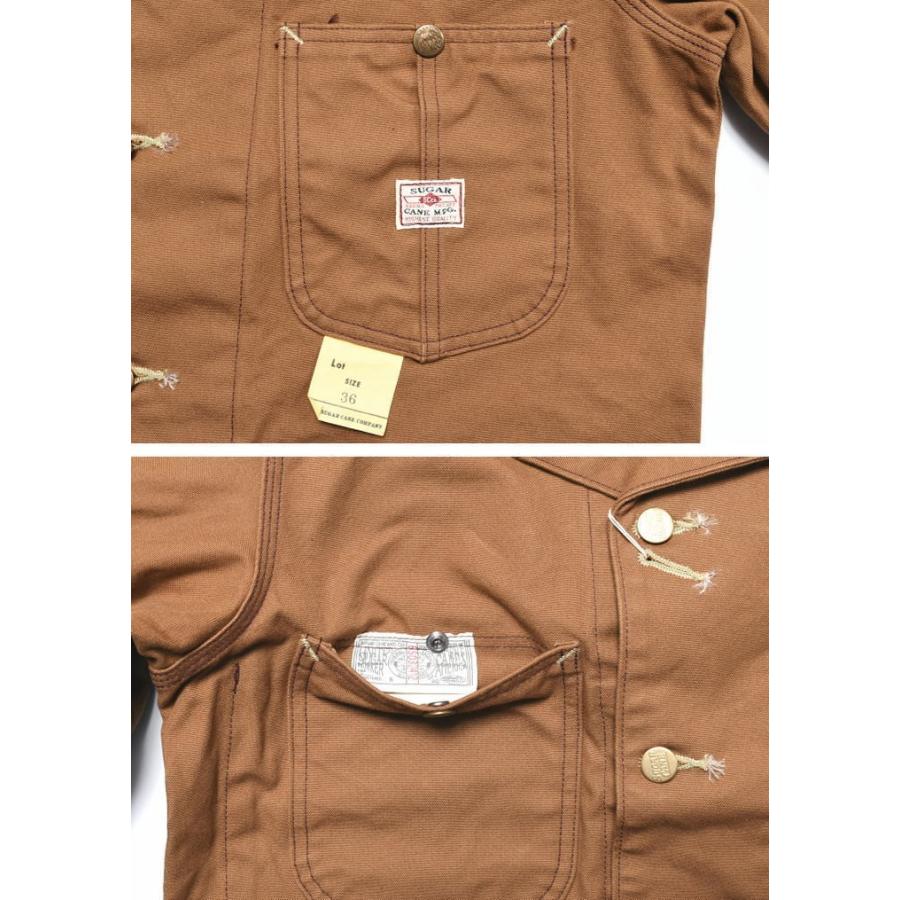 SUGAR CANE シュガーケーン ジャケット 13oz. ブラウンダック SUGAR CANE シュガーケーン ジャケット 13oz. ブラウンダック