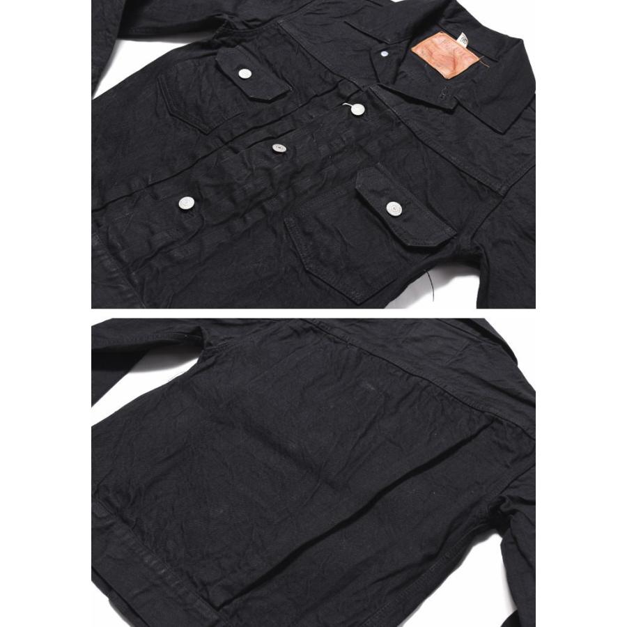 【SUGAR CANE】 シュガーケーン 2nd ブラック デニムジャケット SUGAR CANE / シュガーケーン] 14.25oz. BLACK DENIM JACKET