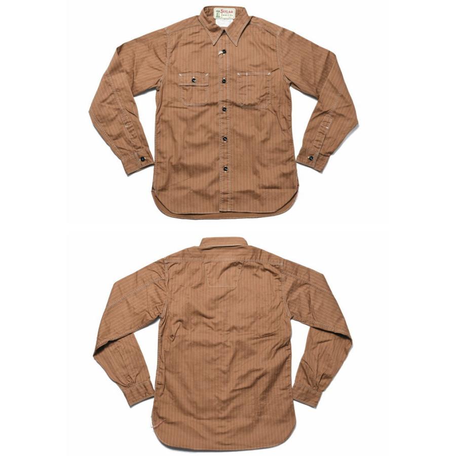 SUGAR CANE 【再入荷】シュガーケーン ウォバッシュ シャツ FICTION