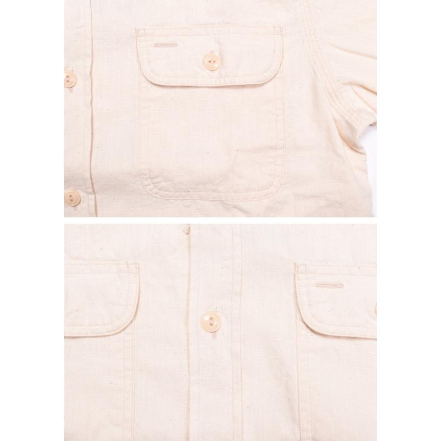 SUGAR CANE 【再入荷】シュガーケーン メンズ ホワイトシャンブレー