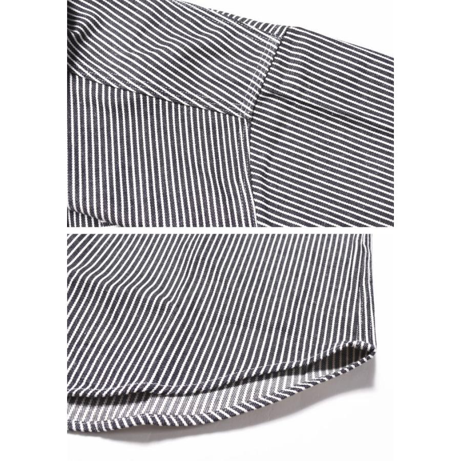 SUGAR CANE 【再入荷】シュガーケーン シャツ ヒッコリーストライプ