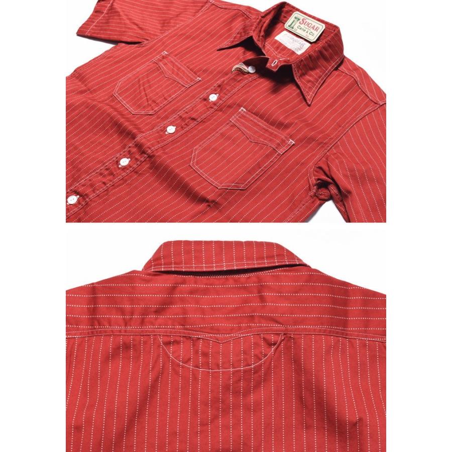 SUGAR CANE 【再入荷】シュガーケーン ウォバッシュ シャツ FICTION