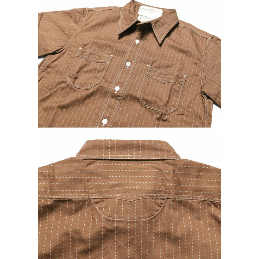 SUGAR CANE シュガーケーン ウォバッシュ シャツ FICTION