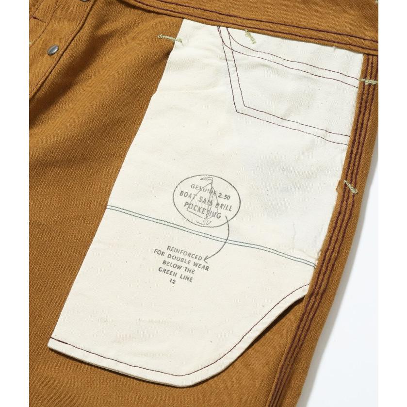 SUGAR CANE シュガーケーン 13oz. ブラウンダック ワークパンツ