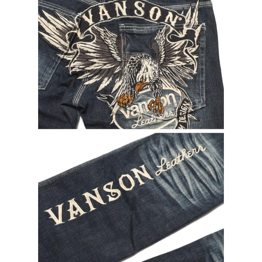 レア✨️VANSON バンソン鷹 イーグル刺繍 大きいサイズ36デニムパンツ XL VANSON（バンソン） 【2026秋冬新作】バンソン ジーンズ イーグル