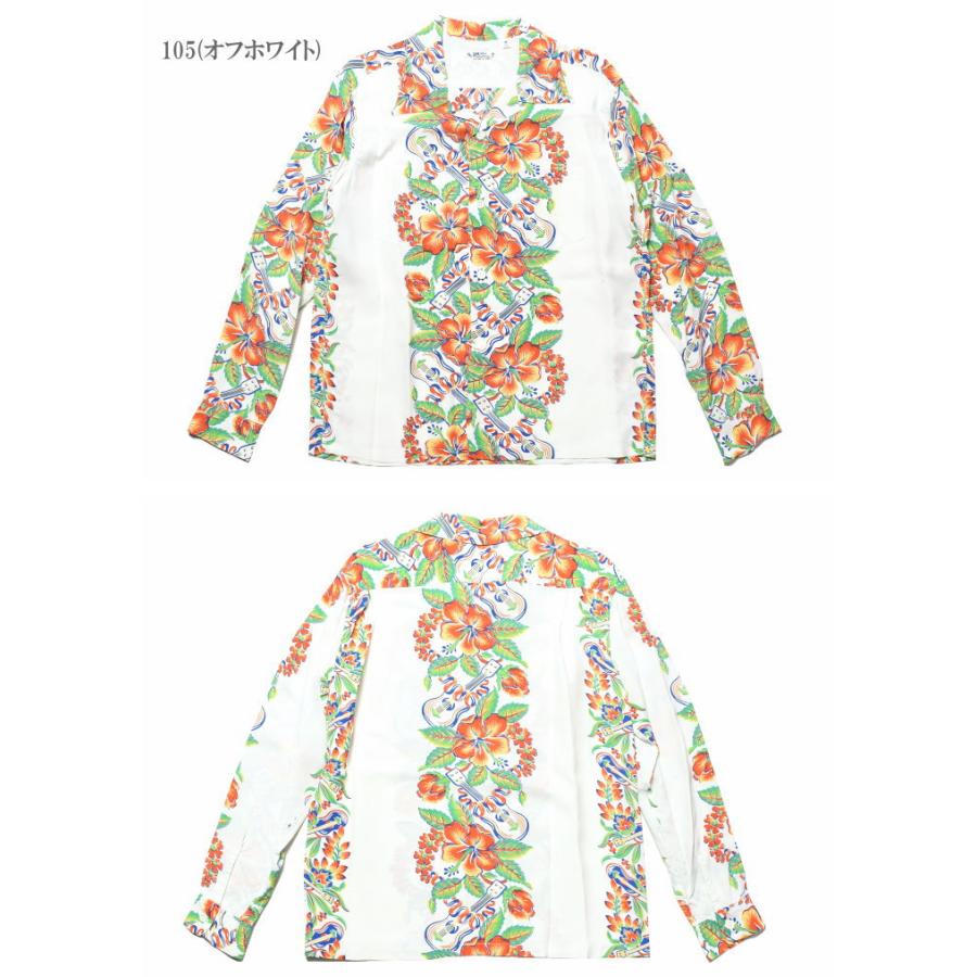 SUN SURF サンサーフ 長袖アロハシャツ “BLESSING GIFT FROM HAWAII” L