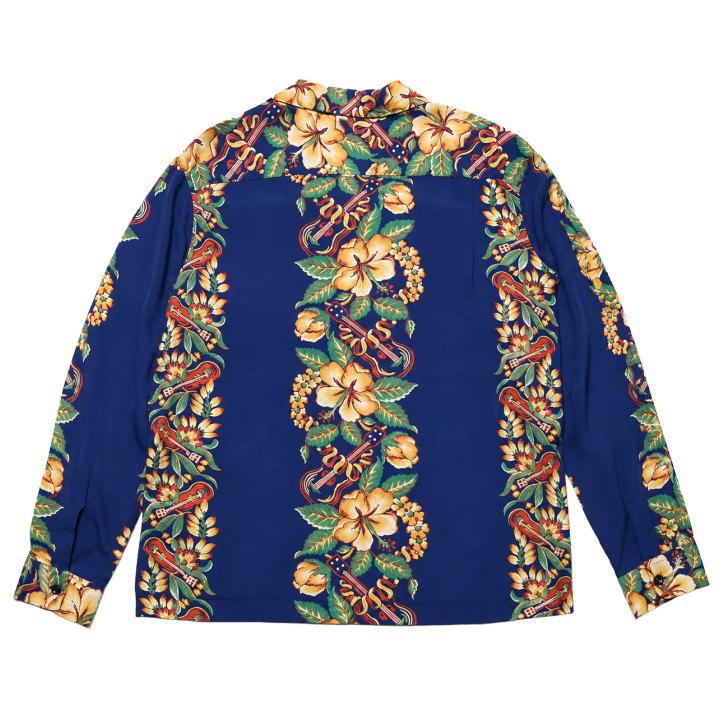 SUN SURF サンサーフ 長袖アロハシャツ “BLESSING GIFT FROM HAWAII” L