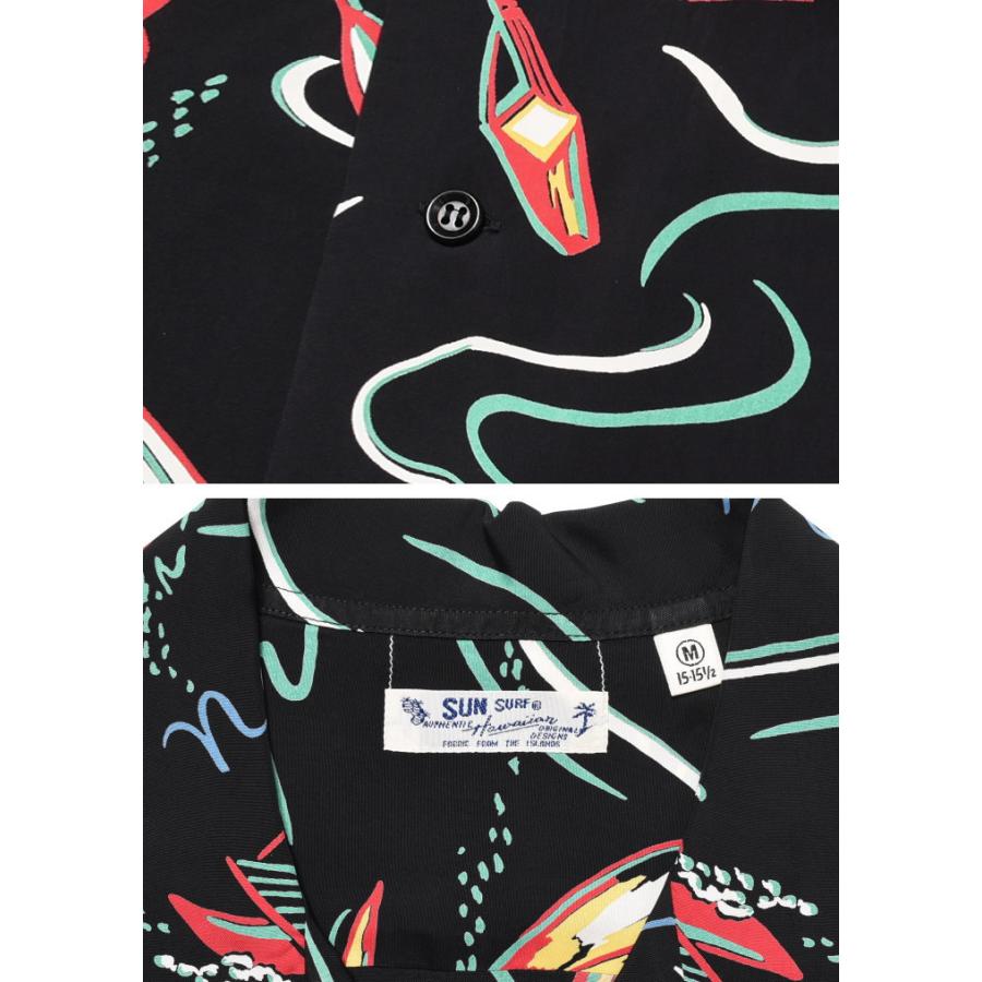 SUN SURF サンサーフ アロハシャツ “SOUTH SEA OUTRIGGER” S/S RAYON