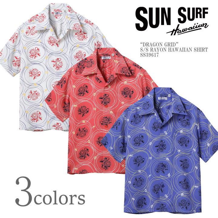 SUN SURF 【2026春夏新作】SUN サンサーフ アロハシャツ “DRAGON GRID
