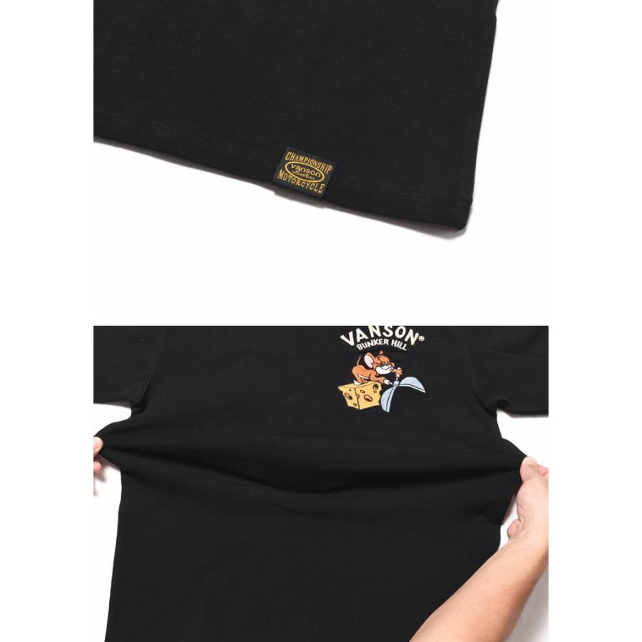 VANSON バンソン × TOM AND JERRY トムとジェリー コラボ Tシャツ トム