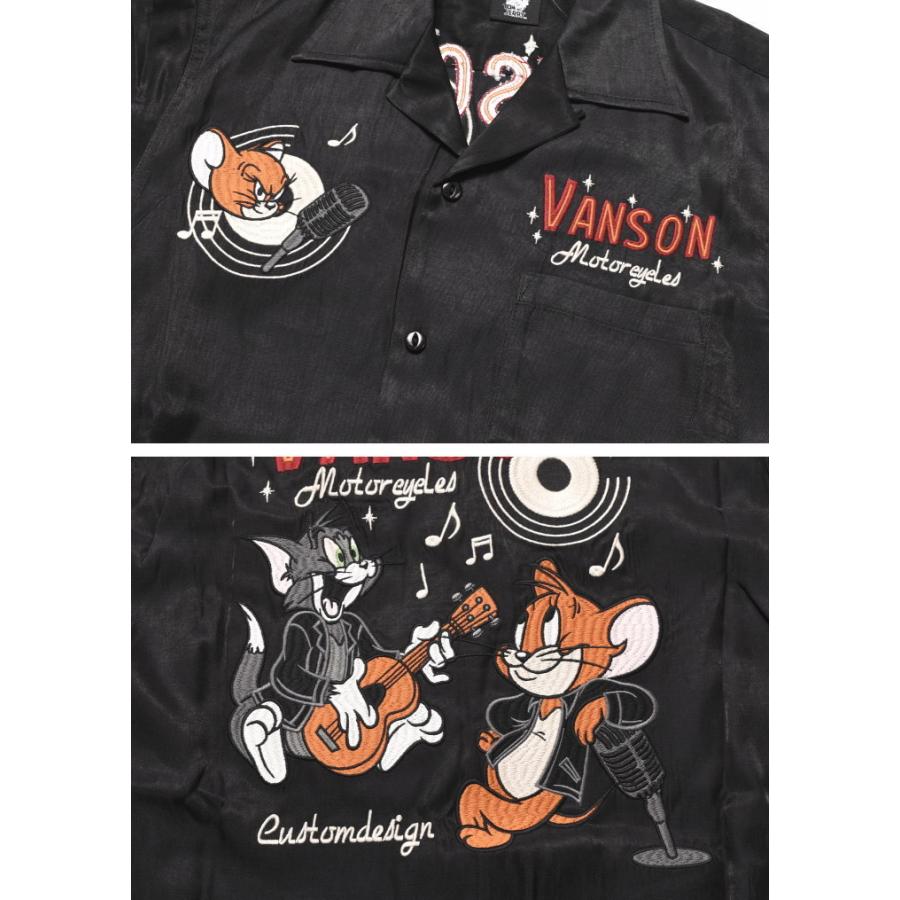 VANSON バンソン × TOM AND JERRY トムとジェリー コラボ 半袖 VANSON バンソン × TOM AND JERRY トムとジェリー コラボ 半袖
