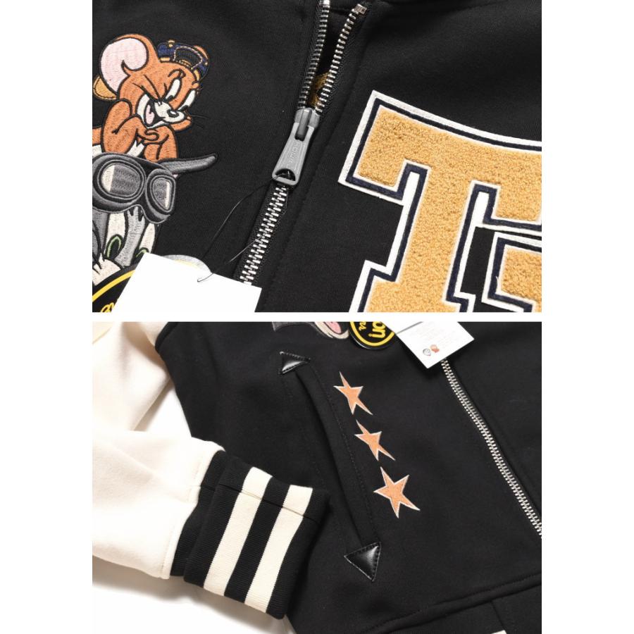 VANSON バンソン × トムとジェリー コラボ スタジャン トム VANSON バンソン × トムとジェリー コラボ スタジャン トム