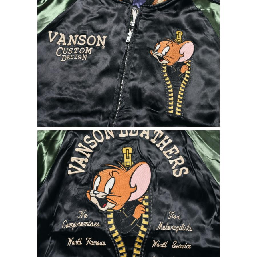 バンソン VANSON × TOM AND JERRY トムとジェリー コラボ ミュージシャン トム&ジェリー 総刺繍 サテン リバーシブルスカジャン TJV-2340 : tjv-2340 : ジーンズファースト駒込店!! - 通販 - Yahoo!ショッピング バンソン VANSON × TOM AND JERRY トムとジェリー コラボ ミュージシャン トム&ジェリー 総刺繍 サテン リバーシブルスカジャン TJV-2340 : tjv-2340 : ジーンズファースト駒込店!! - 通販 - Yahoo!ショッピング