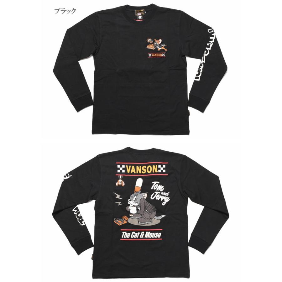 VANSON（バンソン） × TOM AND JERRY トムとジェリー コラボ ロンT