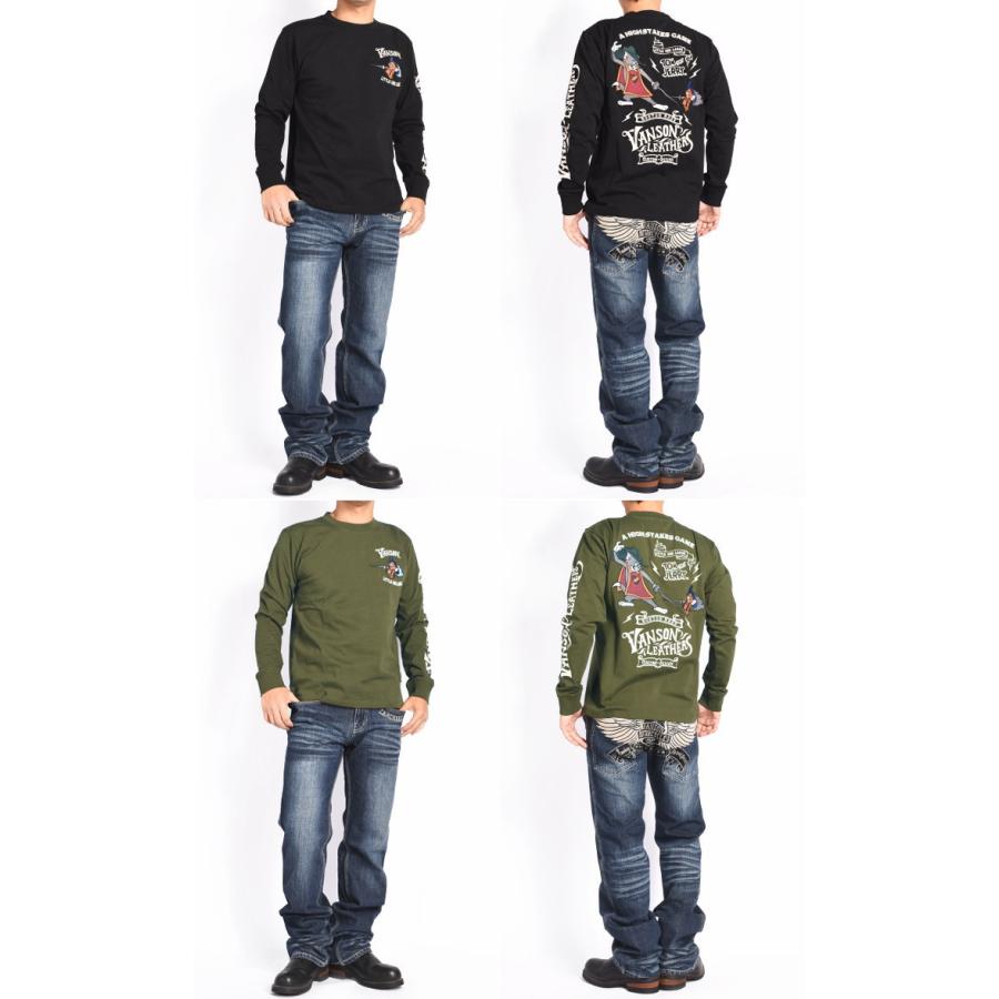 VANSON（バンソン） × TOM AND JERRY トムとジェリー コラボ ロンT 二