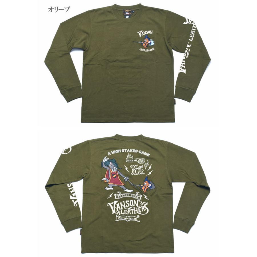 VANSON（バンソン） × TOM AND JERRY トムとジェリー コラボ ロンT 二