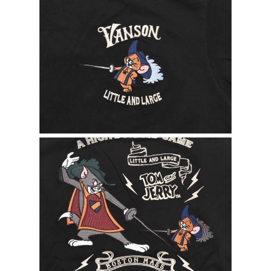 VANSON（バンソン） × TOM AND JERRY トムとジェリー コラボ ロンT 二