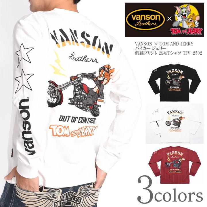 VANSON 【2025春新作】バンソン × TOM AND JERRY トムとジェリー VANSON 【2025春新作】バンソン × TOM AND JERRY トムとジェリー