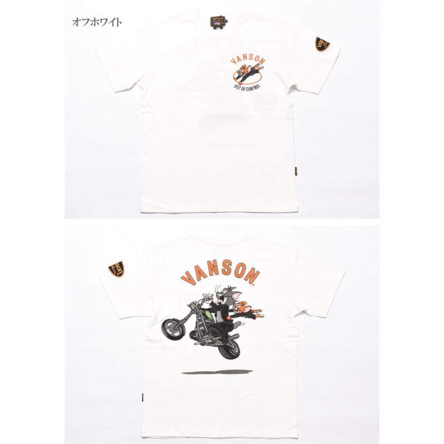 VANSON（バンソン） × TOM AND JERRY トムとジェリー コラボ Tシャツ