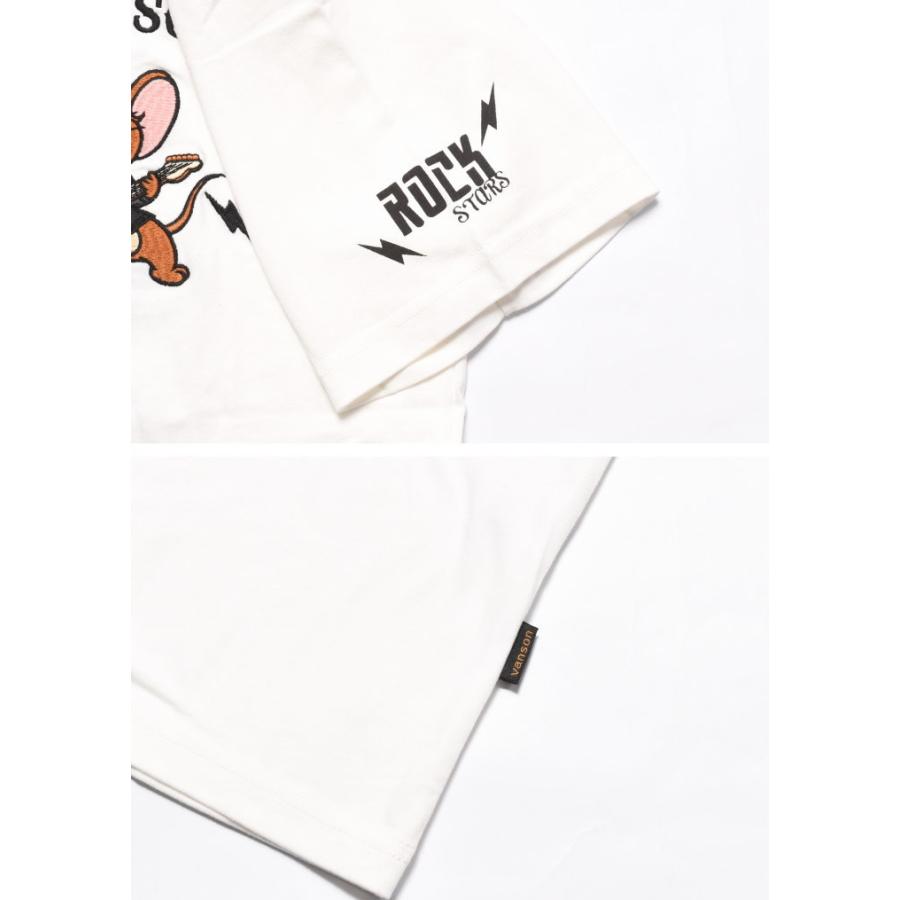 VANSON（バンソン） × TOM AND JERRY トムとジェリー コラボ Tシャツ
