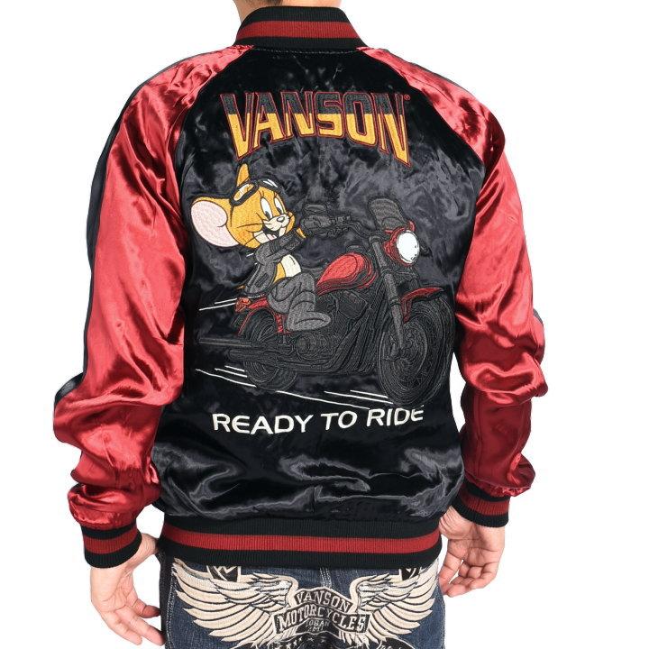 VANSON（バンソン） × TOM AND JERRY トムとジェリー コラボ バイカー