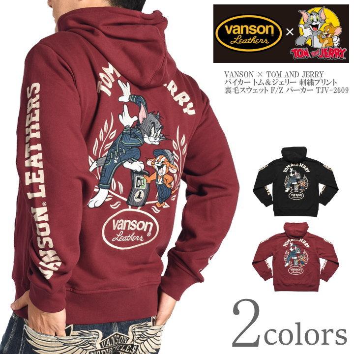 VANSON（バンソン） 【2026秋冬新作】バンソン × TOM AND JERRY トムと
