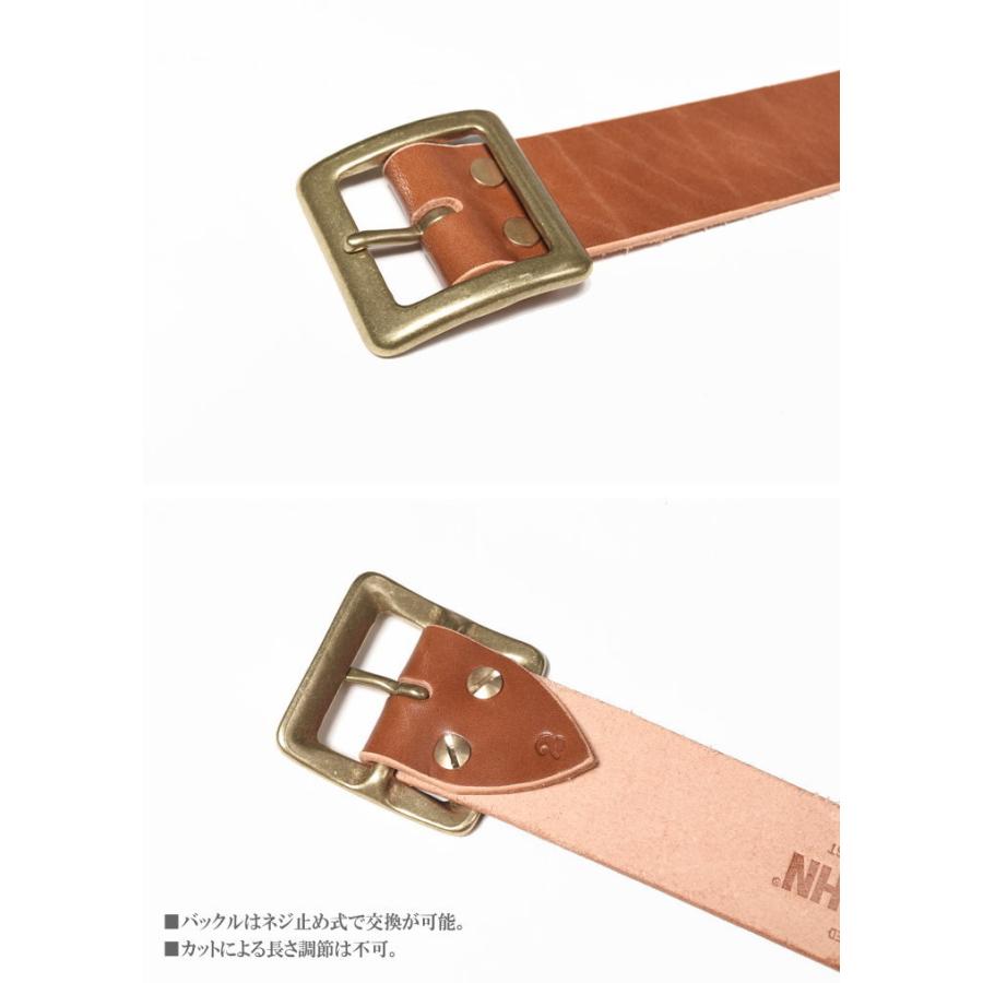 BIG JOHN ビッグジョン ベルト 4ミリ厚 姫路レザー 真鍮バックル オリジナルギャリソンベルト HIMEJI LEATHER ORIGINAL BELT VBLT03｜jeans1｜10