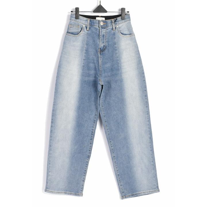 INDIMARK（インディマーク） レディース ジーンズ ツートン コクーン