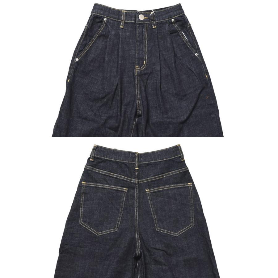 【値下げ不可】大人気！ラスト一点！ロゴマークデニム INDIMARK（インディマーク） 【2026春新作】インディマーク レディース