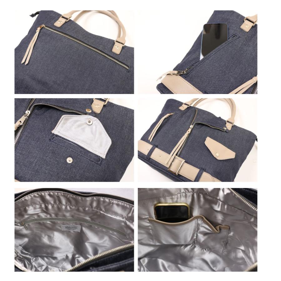 Add Ninth ライダース トートバッグ YO17-331 大きい フェイクレザー