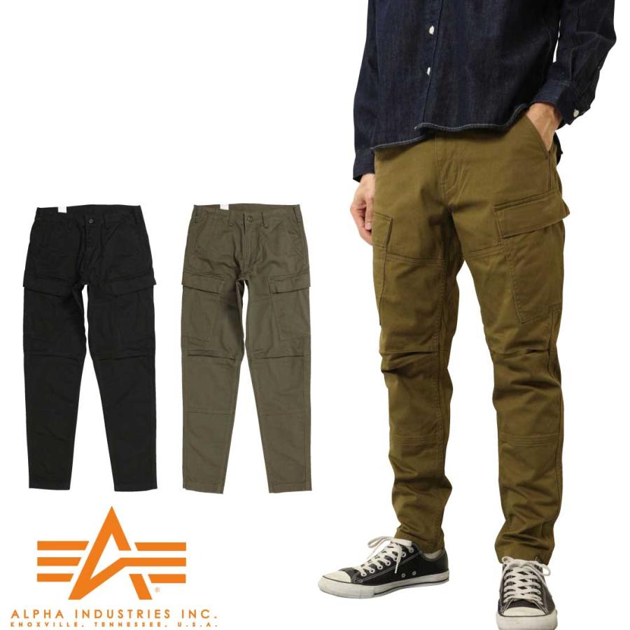 ALPHAアルファ インダストリーズ□ミリタリー カーゴ ワークパンツ