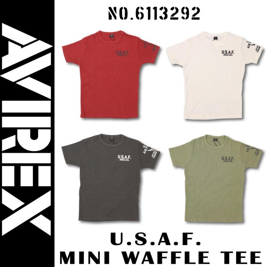 Avirex アヴィレックス アビレックス 半袖 Tシャツ ワッフルtシャツ U S A F ミニ ワッフル メンズ Tシャツ ミリタリー アメカジ 02 19 39 75 上野商会 Avi Jeans藍や 通販 Yahoo ショッピング