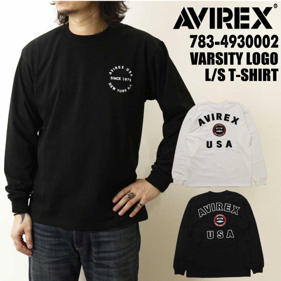 AVIREX アヴィレックス アビレックス 長袖 Tシャツ 6123448 783 AVIREX アヴィレックス アビレックス 長袖 Tシャツ 6123448 783