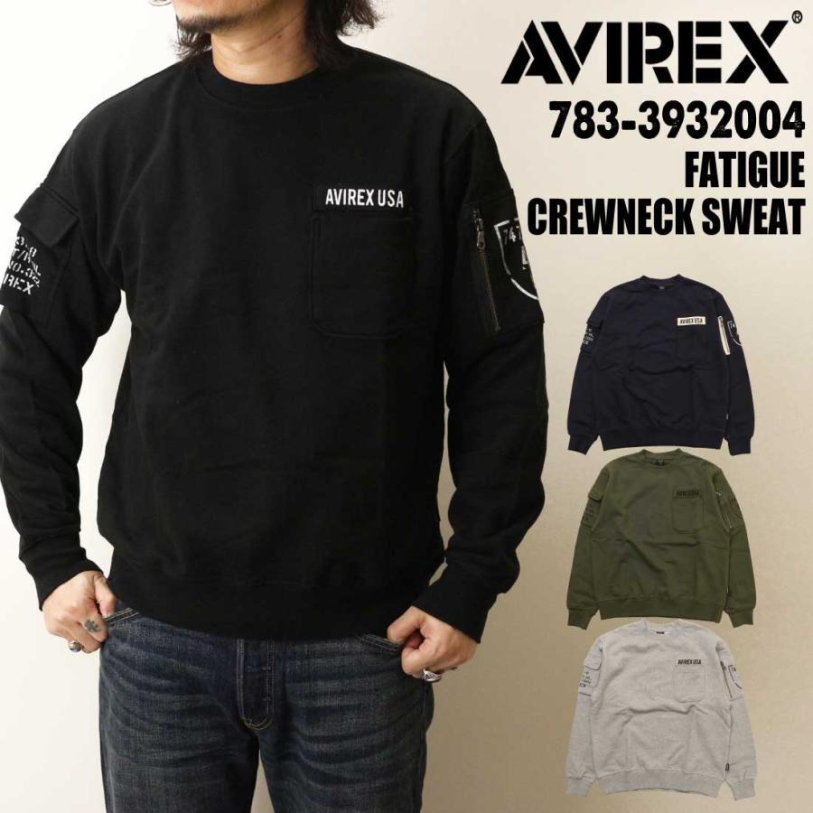 AVIREX（アヴィレックス） アビレックス 長袖 スウェット トレーナー