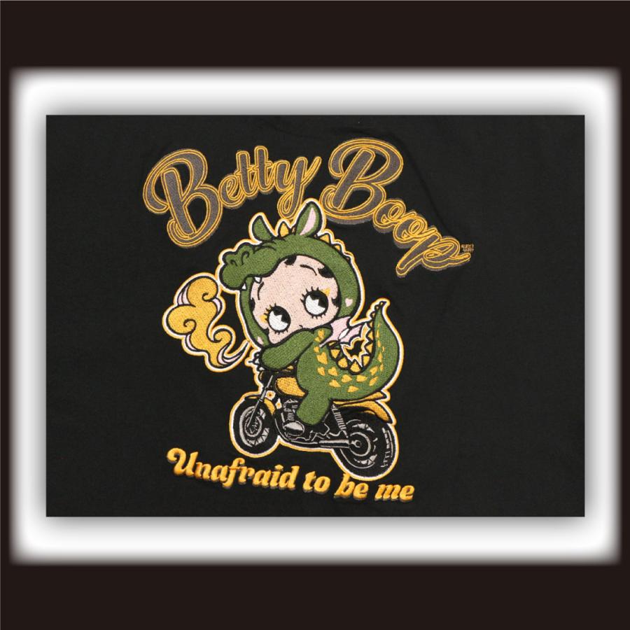 ベディちゃんです メール便 Betty Boop ベティブープ 半袖 Tシャツ 871908 刺繍 プリント