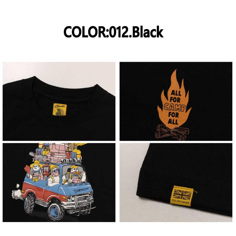 COBMASTER コブマスター 半袖  Tシャツ 410209 ビッグTEE キャンピングカー プリントT オーバーサイズ 吸水速乾 メンズ クルーネック｜jeansaiya-a｜17