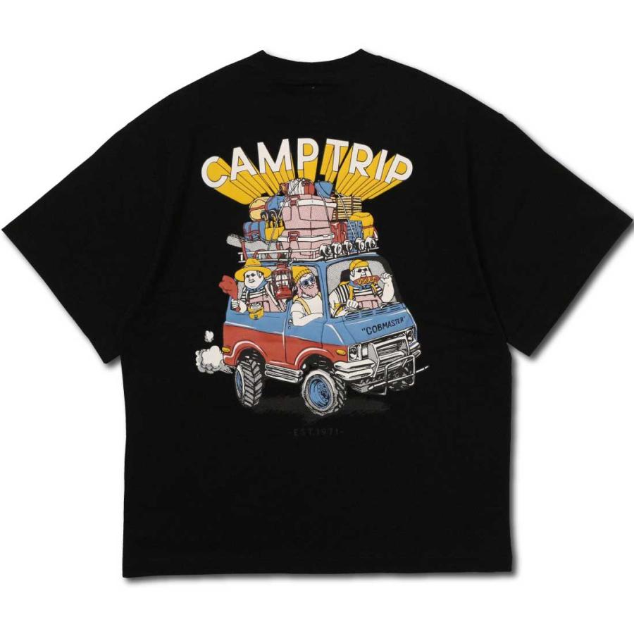 COBMASTER コブマスター 半袖  Tシャツ 410209 ビッグTEE キャンピングカー プリントT オーバーサイズ 吸水速乾 メンズ クルーネック｜jeansaiya-a｜12