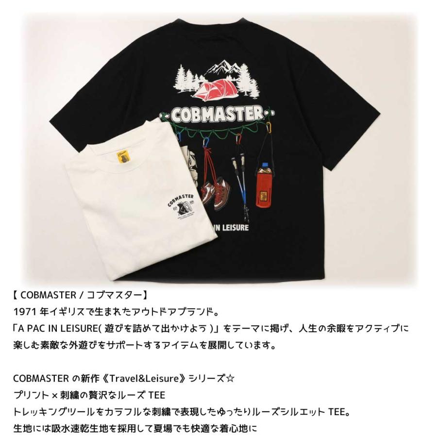 メール便発送 COBMASTER コブマスター 半袖 Tシャツ 437506 吸水速乾
