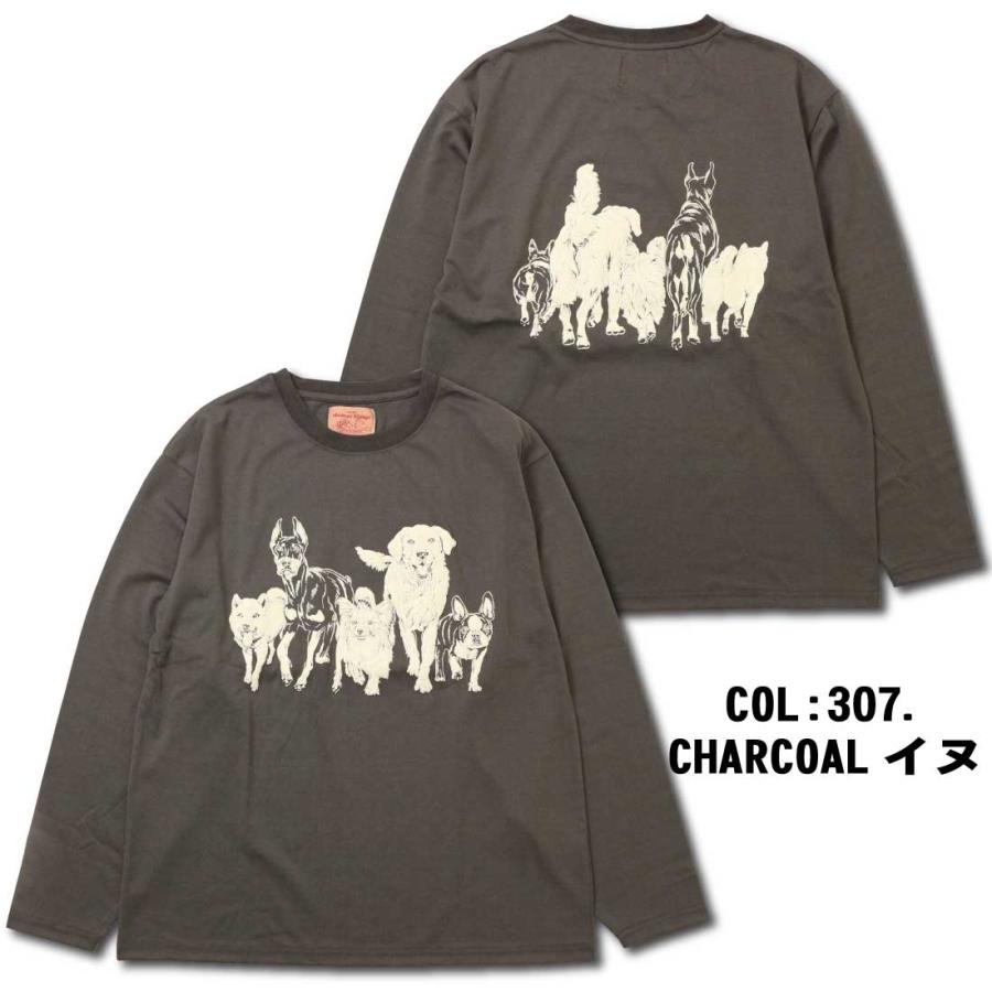 CORISCO コリスコ 長袖 Tシャツ 121922 カットソー アニマル