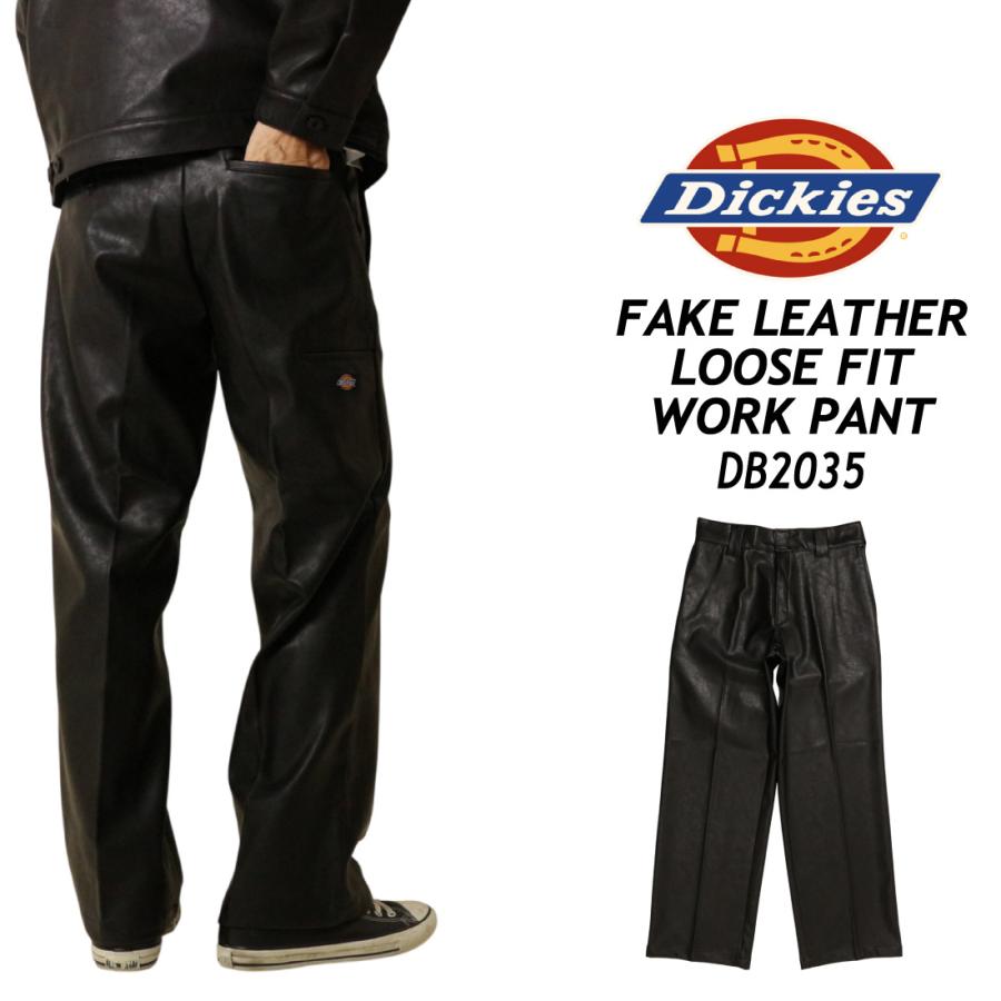 Dickies（ディッキーズ） パンツ FAKE LEATHER LOOSE FIT WORK PANT