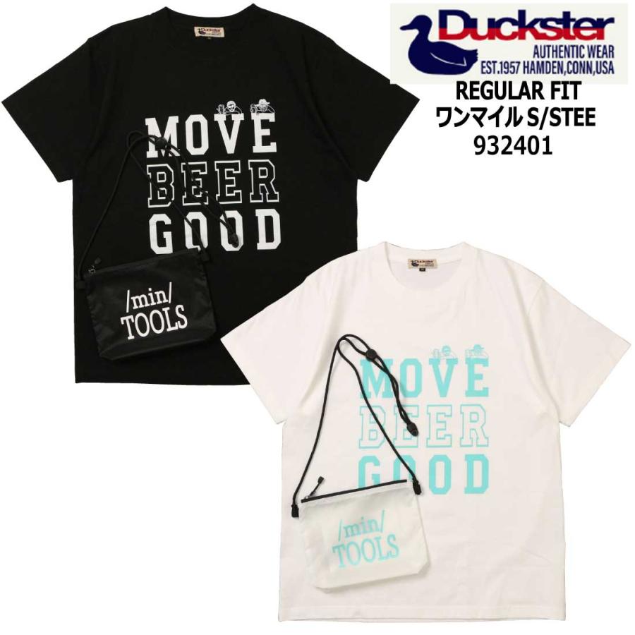 メール便発送 Duckster ダックスター 半袖 Tシャツ REGULAR FIT