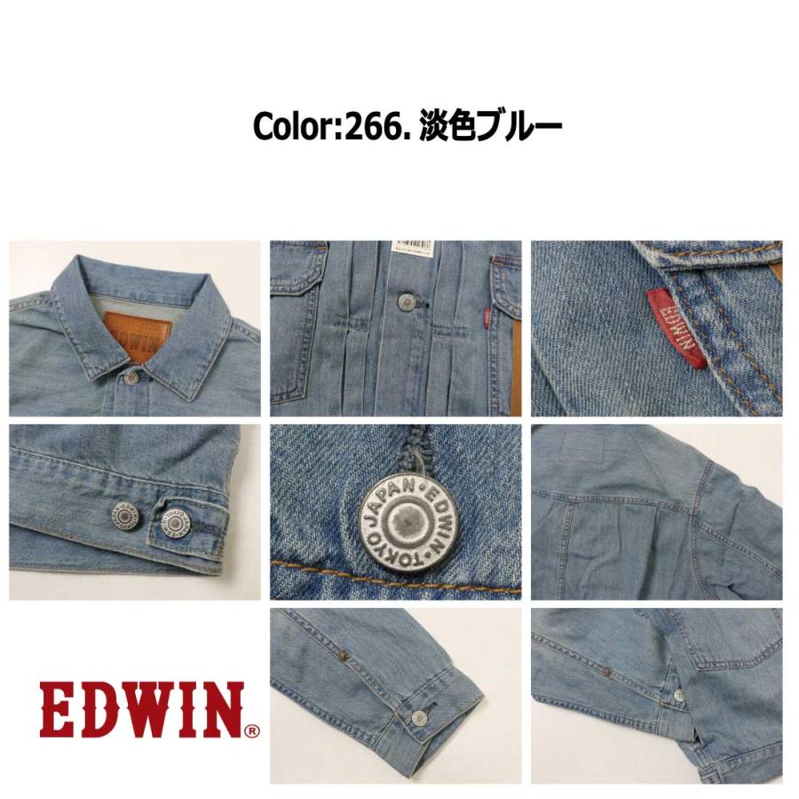EDWIN（エドウィン） ジーンズ 505J E55550 505J デニムジャケット G