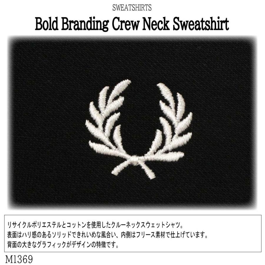 FRED PERRY（フレッドペリー） トレーナー Bold Branding Crew Neck