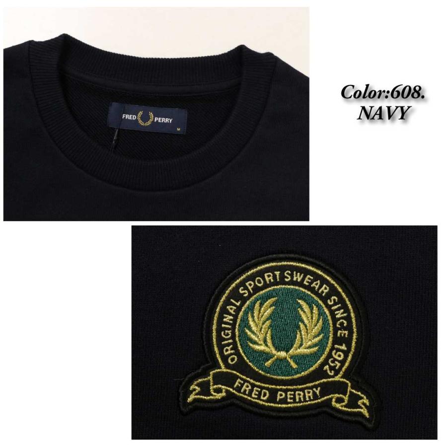 FRED PERRY フレッドペリー TENNIS BADGE Sweatshirt M1751