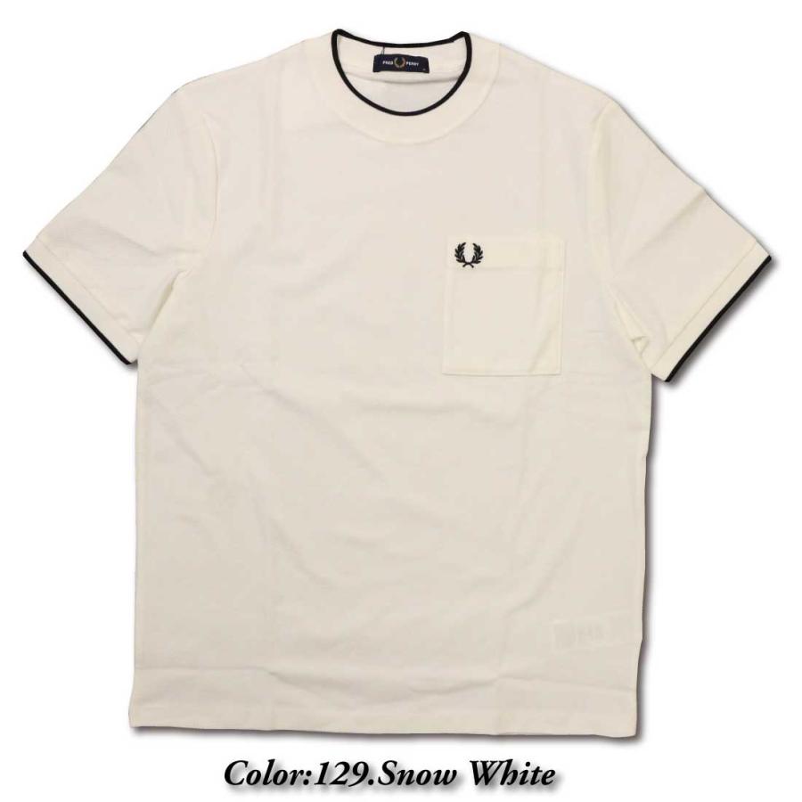 FRED PERRY（フレッドペリー） 半袖 Tシャツ Pocket Detail Pique T