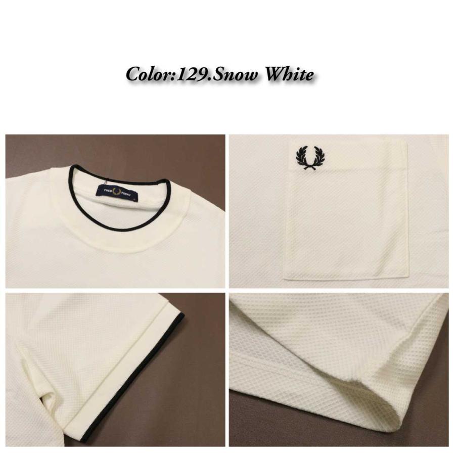 FRED PERRY（フレッドペリー） 半袖 Tシャツ Pocket Detail Pique T