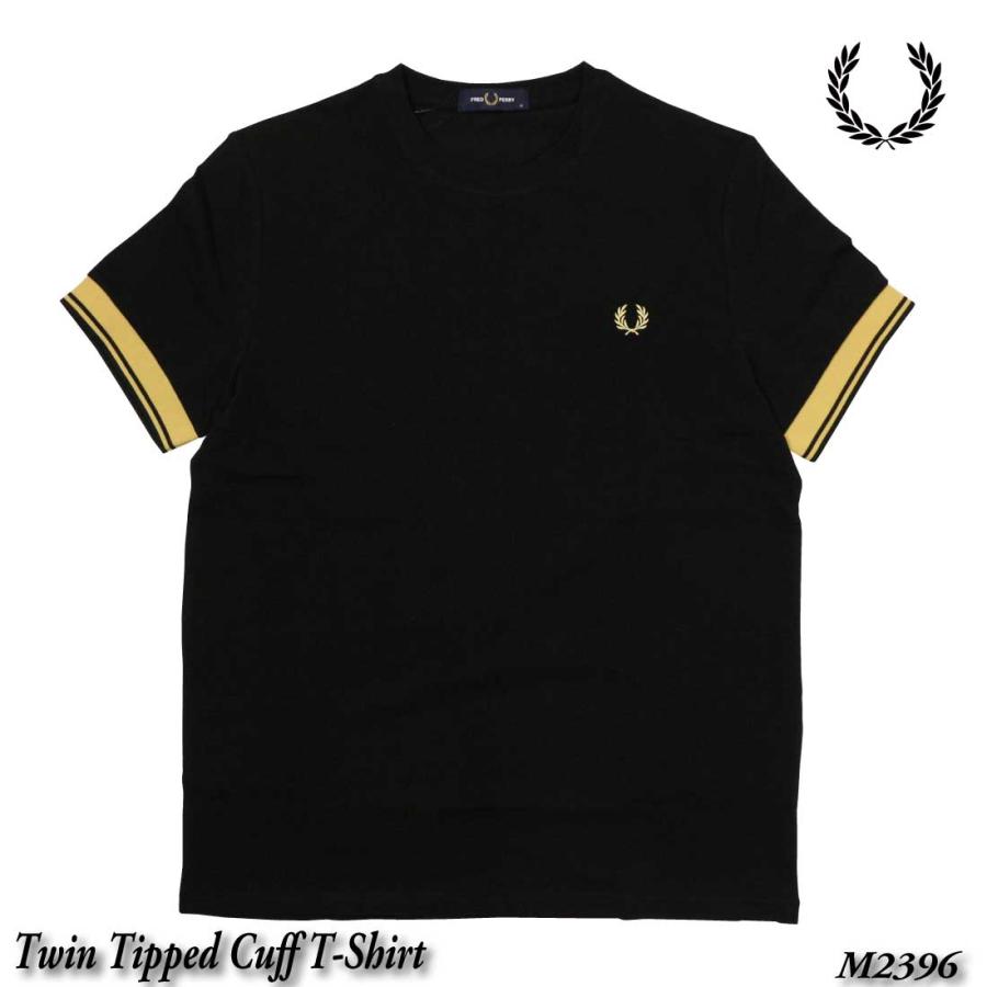 FRED PERRY（フレッドペリー） 半袖 Tシャツ Twin Tipped Cuff T-Shirt