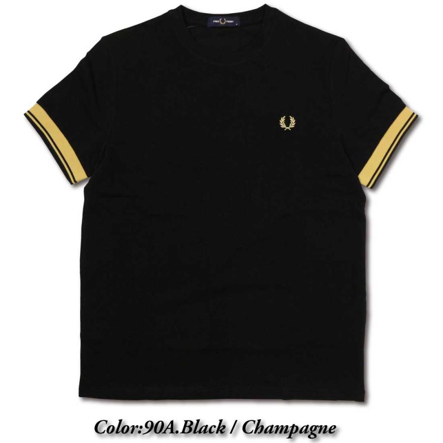 FRED PERRY（フレッドペリー） 半袖 Tシャツ Twin Tipped Cuff T-Shirt