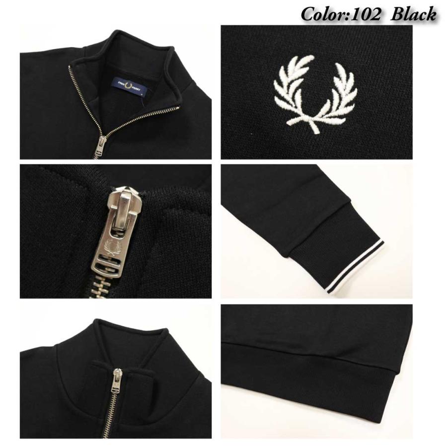 FRED PERRY フレッドペリー Half Zip Sweatshirt M3574 FRED PERRY フレッドペリー Half Zip Sweatshirt M3574