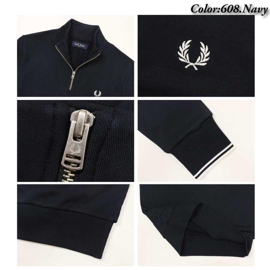 FRED PERRY フレッドペリー Half Zip Sweatshirt M3574 FRED PERRY フレッドペリー Half Zip Sweatshirt M3574